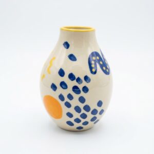 Petit vase coloré