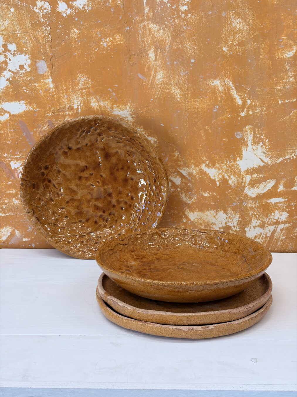 Lot de deux assiettes plates OCRE – Image 3