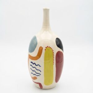 Grand vase bouteille coloré #2